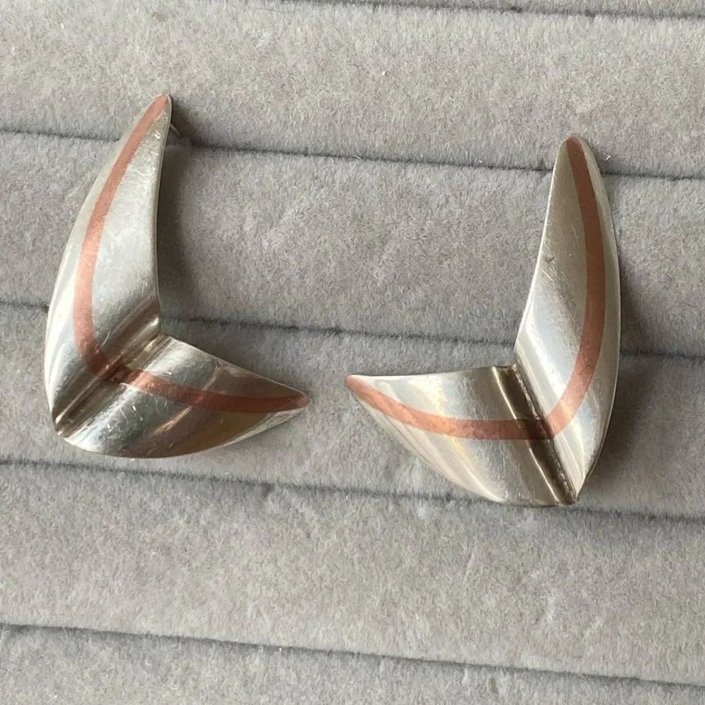 Southwest sterling silver earrings